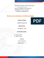 Esclerosis Sistémica y Fibromialgia