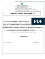 CERT. 5 Años Word