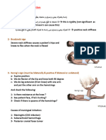 Meningeal Signs & Primitive Reflexes