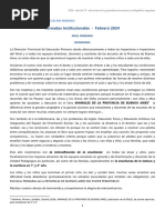 Jornadas Institucionales FEBRERO 1era Parte Consideraciones Generales