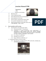 FTIR Manual