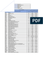 Lista de Materiales