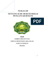 Ilmu Pengantar Hukum