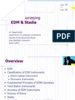 CE371 Survey19 20 EDM Stadia