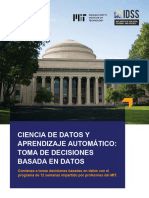 Mit Programa Ciencia de Datos Aprendizaje Automatico