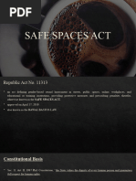 Safe Spaces Act