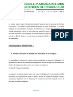 Rapport Sur L'architecture Matérielle Du Prototype Du Système ADAS Avec Carte Raspberry Pi