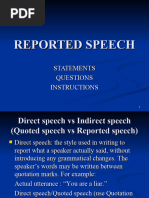 Reported Speech