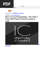 14 Steps To Programing