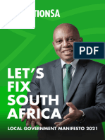 ActionSA LGE Manifesto 2021