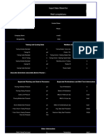 Well Completions Questionaire