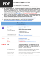 FInd and File A Claim Celsius