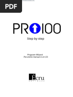 Quick Manual For Pro100