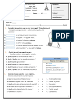 7º Questao Aula Les Mots Interogatifs 21-22