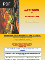 Alcoholismo y Tabaquismo