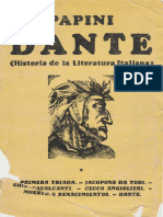 Dante y Otros Estudios de Literatura Italiana