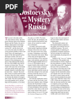 Dostoevsky and The Mystery of Russia