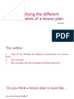 Identifying The Different Components