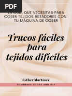 Guía - Trucos Fáciles para Tejidos Difíciles - Academia Looks and DIY