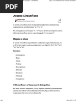 Acento Circunflexo Regras, Usos e Novo Acordo Ortográfico - Toda Matéria