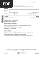 Cambridge International General Certificate of Secondary Education