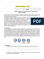 Desarrollo y Civica 1° - 4°