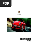 Porsche Boxster Owner's Manual