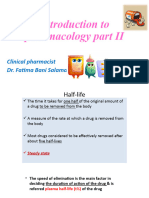 Introduction To Pharmacology Part II