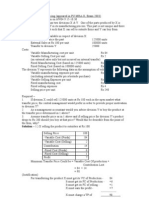 L16 Problem On Transfer Pricing