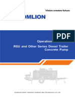 Operation Manual of RS Trailer Pump