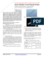 7 Structural Analysis of Eicher 11.10 Chassis Frame