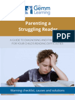 Guide To Parenting A Struggling Reader