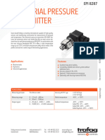 H72317i EN 8287 EPI Industrial Pressure Transmitter