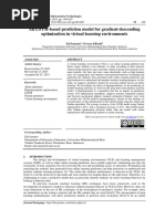 An LSTM-based Prediction Model For Gradient-Descending Optimization in Virtual Learning Environments