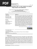 Hybrid Transformation With 1'st Order Statistics For Medical Image Analysis and Classification