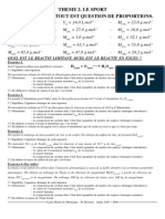 Exercices Reaction Chimique