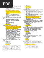 CHN Answer - Reviewer