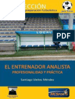 Libro El Entrenador Analista Profesionalidad y Práctica