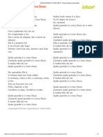 QUÃO GRANDE É O MEU DEUS - Soraya Moraes