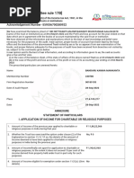 Form 10B - Filed Form