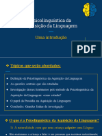 Psicolinguística Da Aquisição Da Linguagem-1