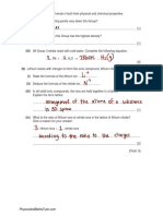 Periodic Table 3 Answers