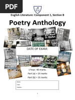 LIT Poetry Anthology Revision Booklet