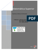 UNIDAD 6 Matemática Superior