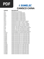 Lista de Precios Sumelec Sep 2022