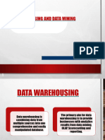 Data Warehousing and Data Mining