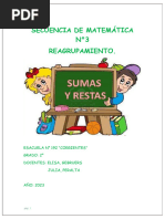 Secuencia de Matemática N3 Sumas y Restas.