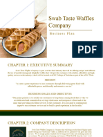 Swab Taste Waffles Company: Business Plan