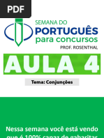 15SPPC - AULA 4 - Conjunções - Aluno