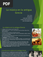 La Música en La Antigua Grecia